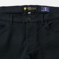 Kojima-Denim Stretch Cropped Pants Black