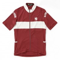 Smooth-Touch Half-Sleeve Jersey Maroon