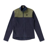 Ethical Fleece Jacket Navy x Olive