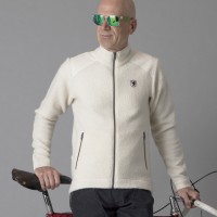 Recycled Wool Blend Jacket Ivory