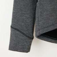Pontetorto Wool Mix Long Sleeve Jersey Melange Gray