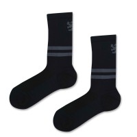 Cycling Socks Stripe Black