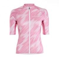 Women's Half-Sleeve Jersey Gazelle3 Oblique Pink