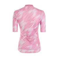 Women's Half-Sleeve Jersey Gazelle3 Oblique Pink