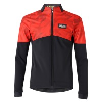 Windproof Jacket Houndstooth Camo Red