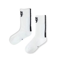 Racing Long Socks White